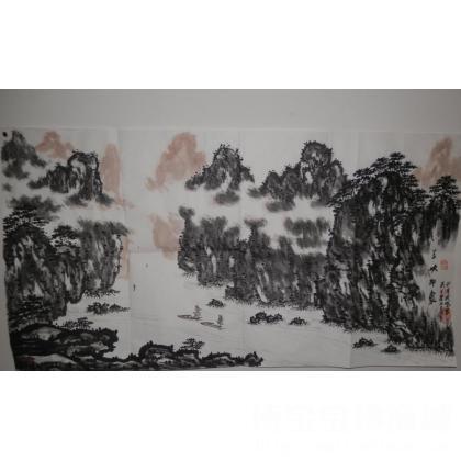 熊飞 三峡印象 类别: 国画山水作品